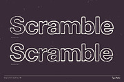Overprint Outline TM – Grungy Sans, a Sans Serif Font by Type Mania (Thumbnail 5 of 10)