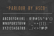 Parlour - Vintage Serif, a Serif Font by Hustle Supply Co. (Thumbnail 3 of 4)