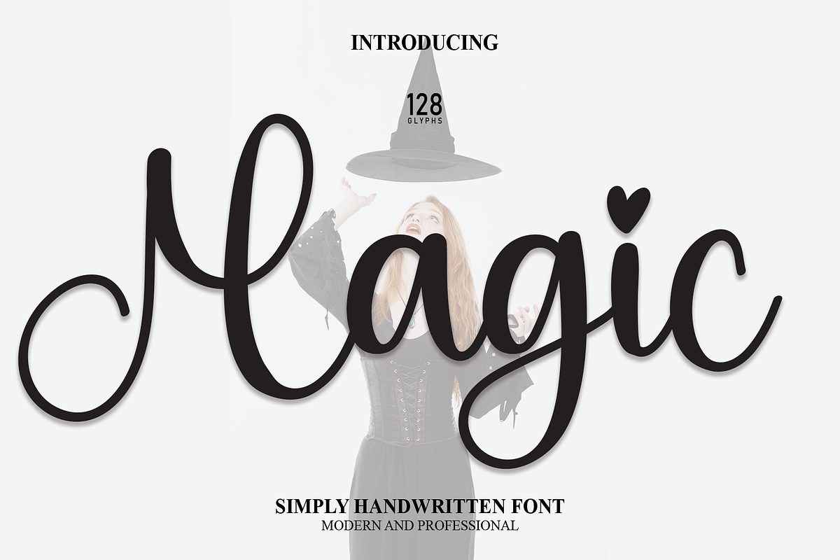 Magic | Script Font, a Script Font by Scratchones (Photo 1 of 8)