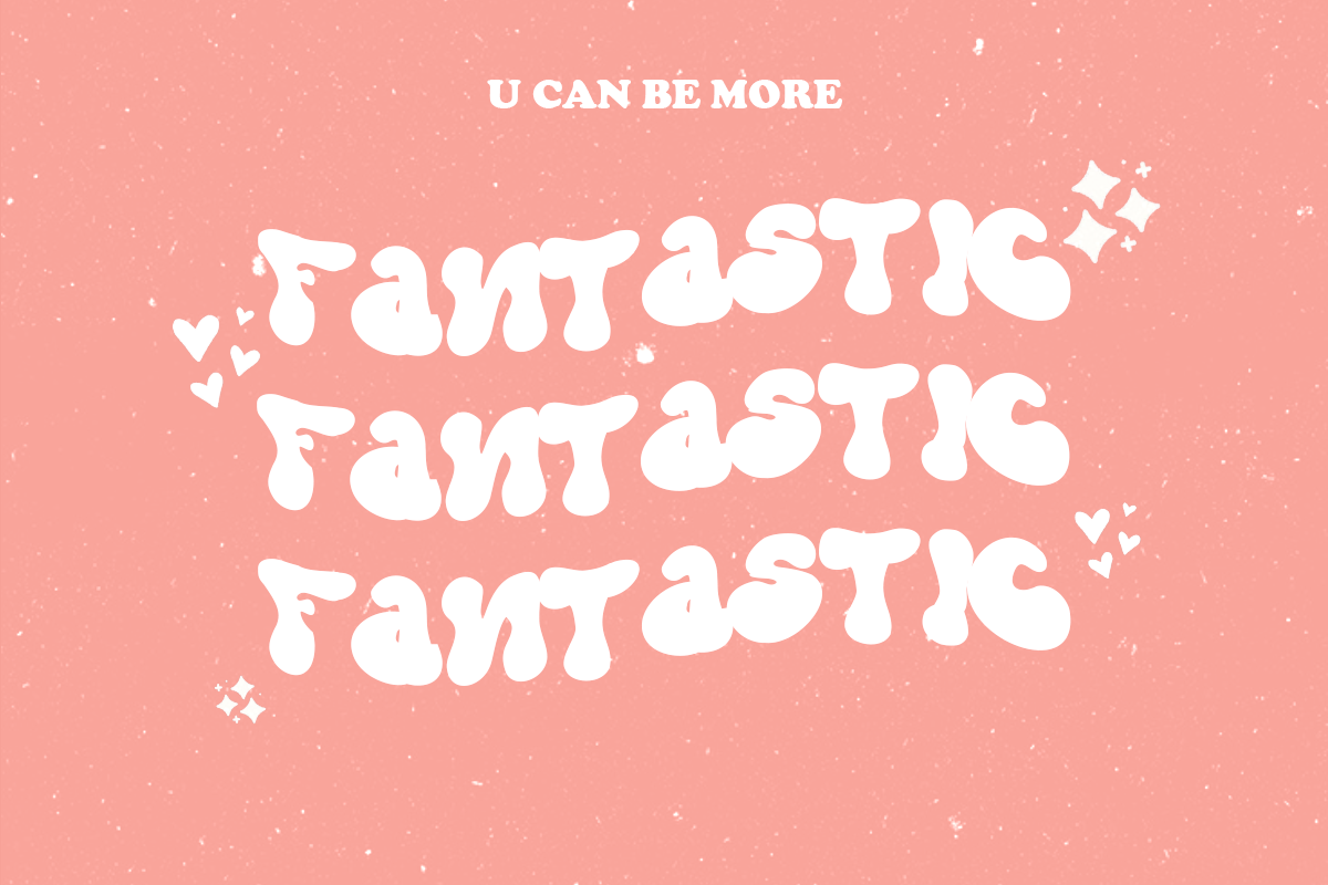Super Wave - Retro Groovy Font, a Serif Font by Pandeka Studio (Photo 10 of 14)