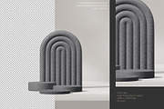 5 Podium with Transparent Background, a Background Graphic by faustudio (Thumbnail 4 of 7)