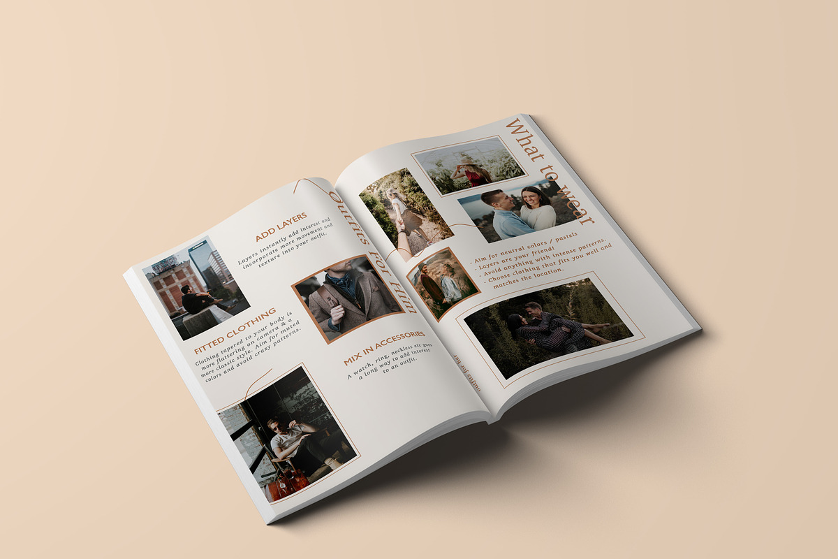 Photography What To Wear Style Guide, a Magazine Template by Signature Edits (Photo 2 of 11)
