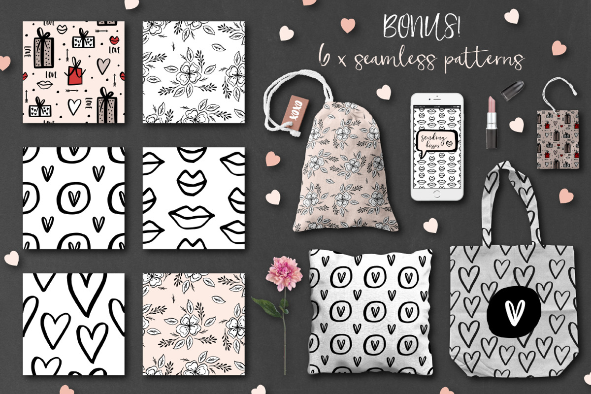 Valentine's Day Overlays & Clipart, an Object Graphic by lokko studio (Photo 7 of 8)