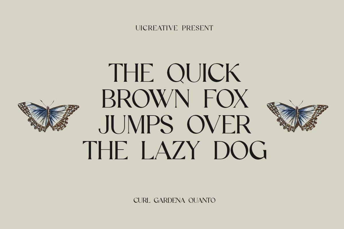 Giblastine Modern Serif Display Font, a Serif Font by UICreative (Photo 7 of 13)