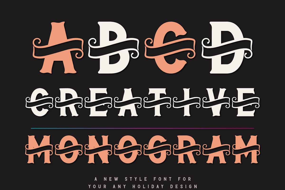 Creative Handmade - Display Font, a Serif Font by MaxArt Foundry (Photo 7 of 15)