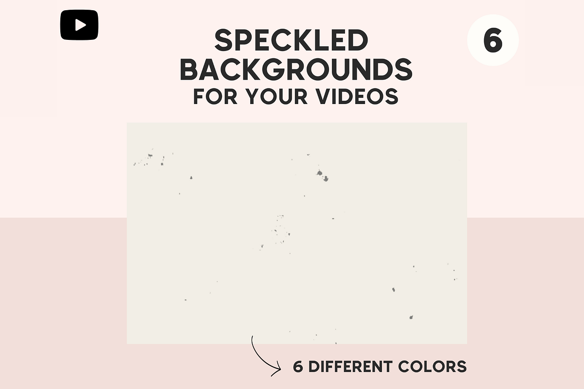 Animated Speckled Backgrounds Videos, a Decorative Illustration by Mstvisuals (Photo 1 of 5)