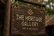 Sacred Obsidian Ethnic Tribal Font, a Font by PutraCetol Studio (Thumbnail 4 of 5)