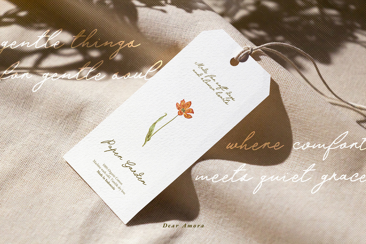 Dear Amora Handwritten Script, a Handwritten Font by Perplexitics (Photo 10 of 12)
