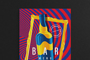 Bar Menu Template, a Flyer Template by BrandPacks (Thumbnail 2 of 6)