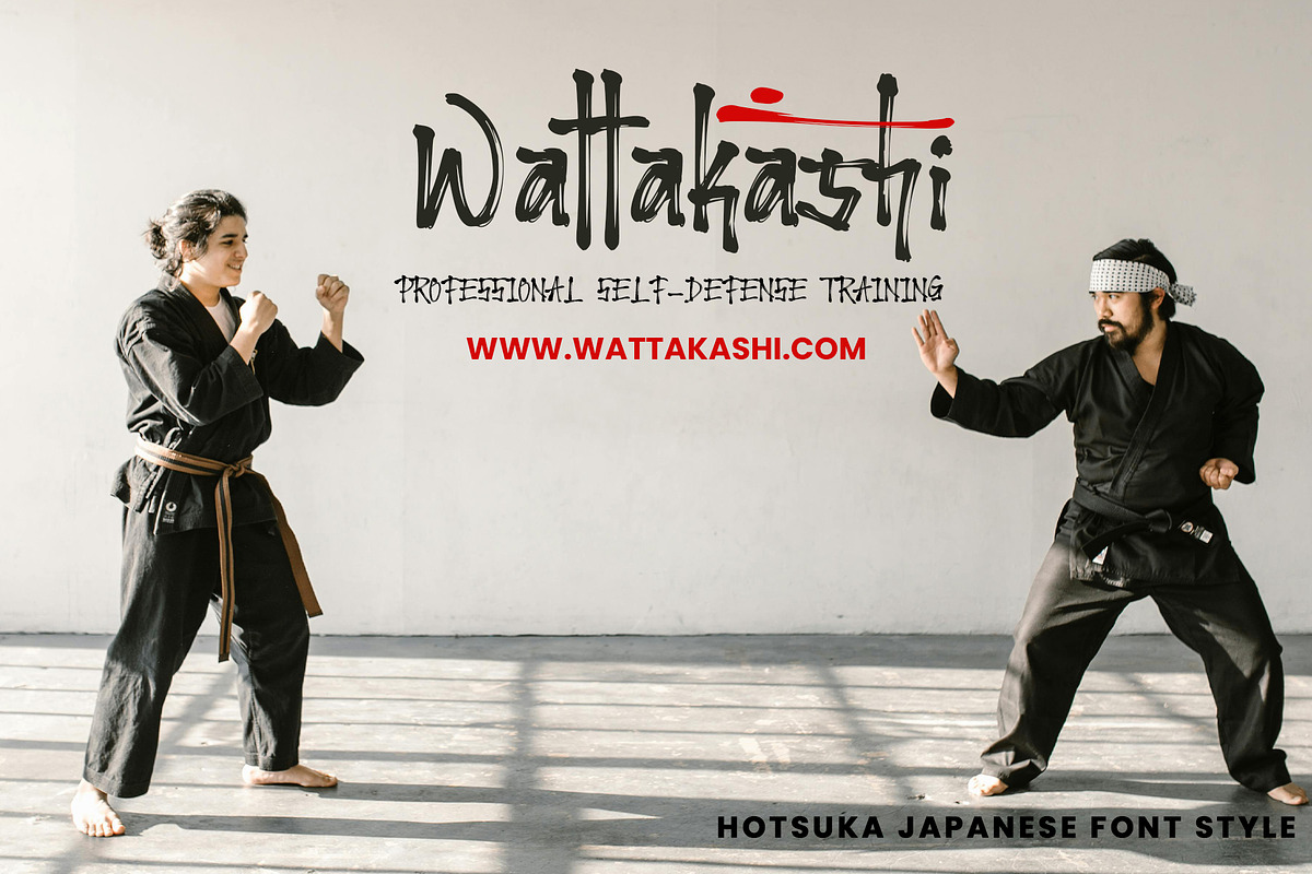 Hotsuka - Japanese Brush Font, a Handwritten Font by Voux Studio (Photo 5 of 10)