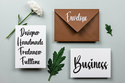 Unique Handmade | Script Font, a Script Font by Scratchones (Thumbnail 8 of 8)