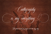 Saverny Script, a Script Font by HKL Studio (Thumbnail 9 of 11)