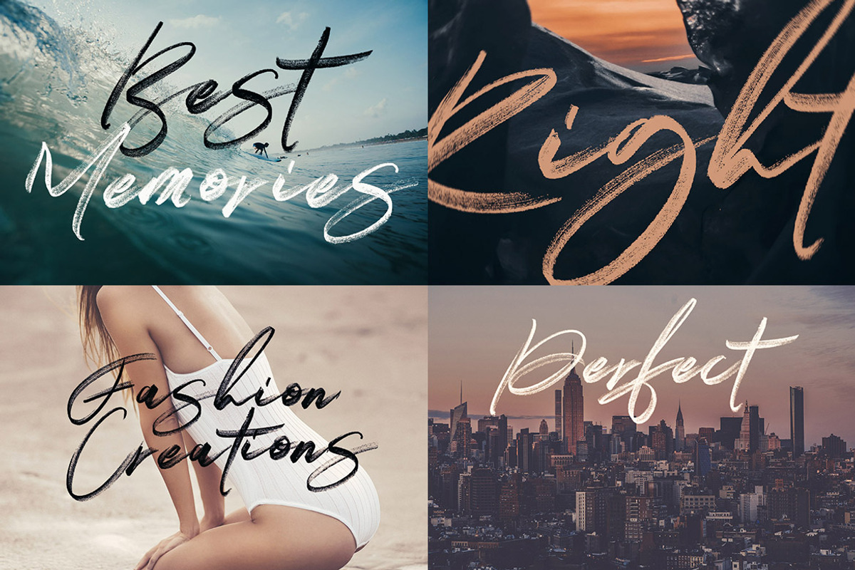 Right Brush & SVG Font preview 4