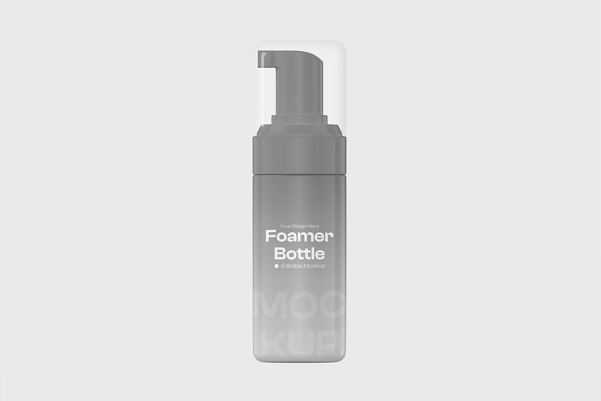 Foam Spray Bottle Mockup, a Product Mockup by graphypix (Photo 2 of 4)