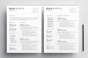 Professional Word Resume CV, a Resume Template by Creatune (Thumbnail 2 of 4)