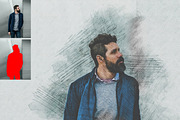 Modern Pencil Sketch PS Action, an Action Add-On by MRI STUDIO (Thumbnail 22 of 31)