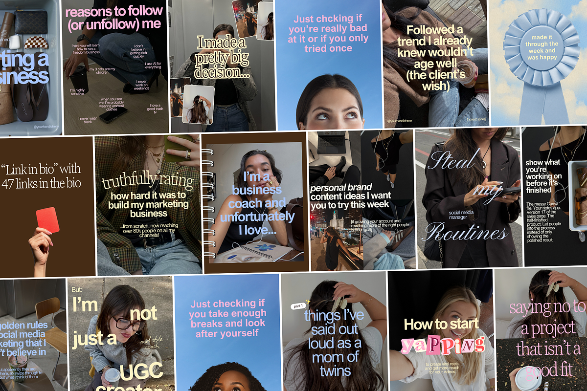 Aesthetic IG Carousel Templates, a Social Media Template by My Social Boutique (Photo 6 of 7)