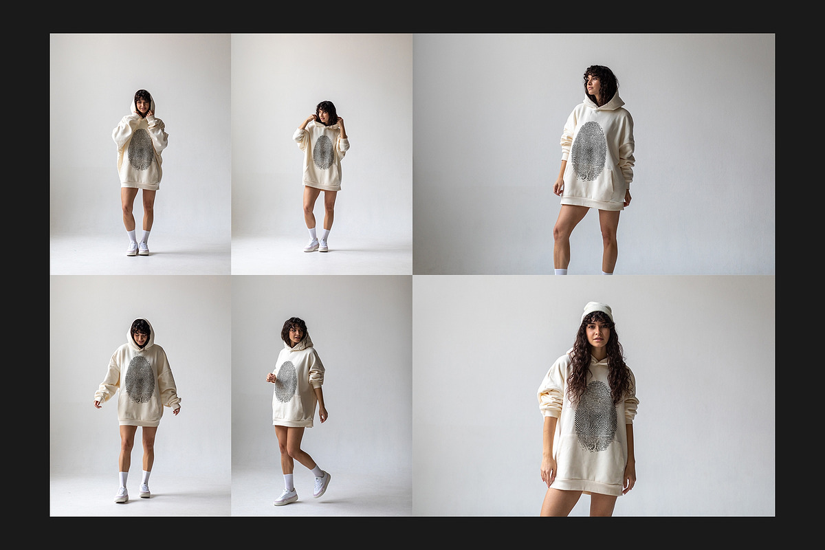 Hoodie Mock-Up Set, a Hoody Mockup by Freeman Studio (Photo 8 of 14)