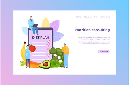 Nutrition consulting, diet plan