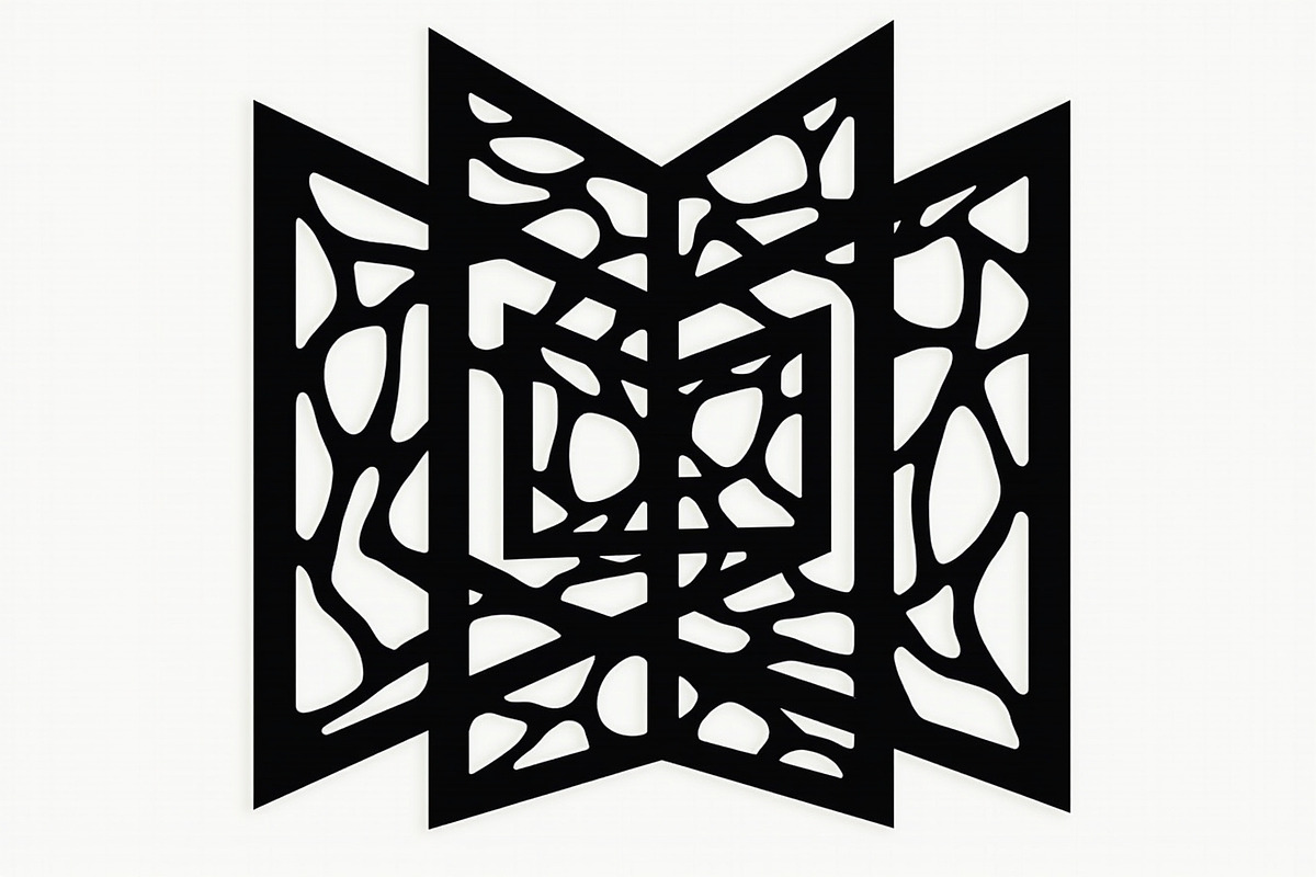 10 Geometric Frame Laser Cut Bundle, an Object Illustration by Gfx_Store (Photo 8 of 11)