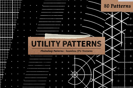 Utility Patterns - For Photoshop