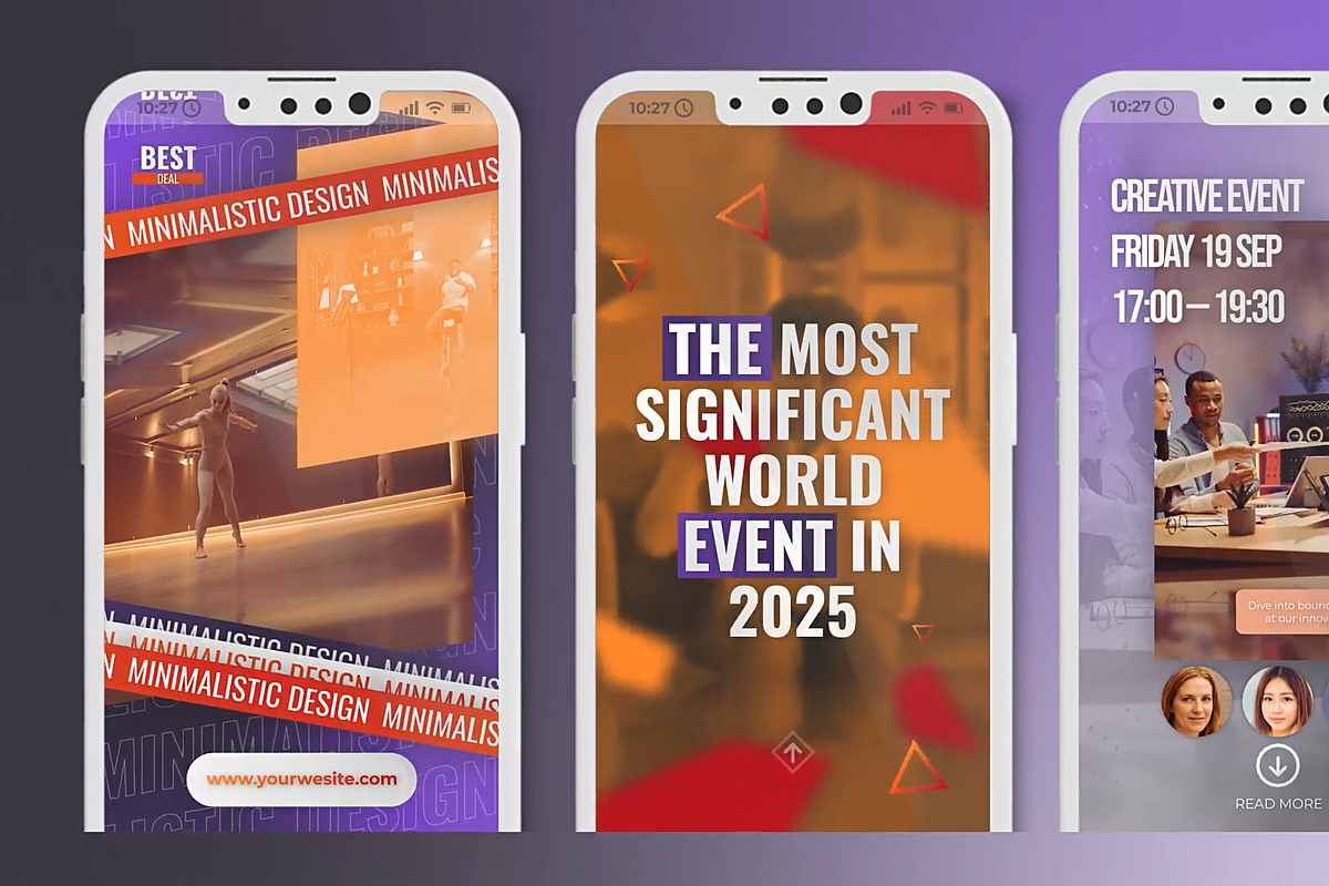 Instagram Tiktok Reel After Effects preview 5