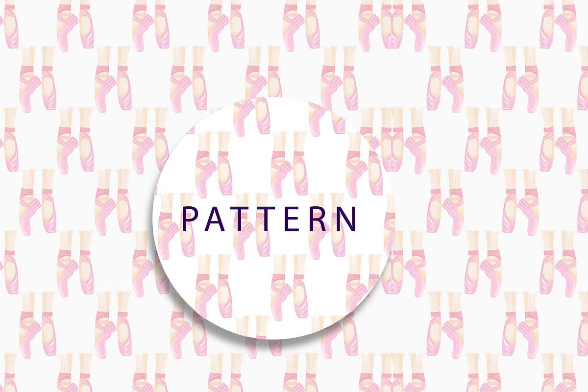Painting Ballerina Shoes Bundle, a Background Graphic by bungamustia (Photo 9 of 13)