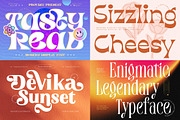 Mega Pack 50 Modern Display Fonts, a Font by timelesstype.co (Thumbnail 14 of 14)