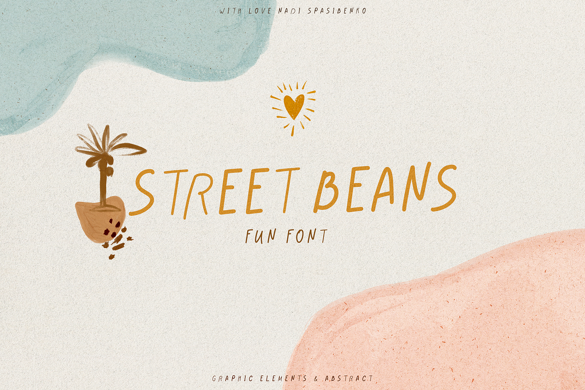 Street Beans || Fun Font & Extras, a Handwritten Font by nadispasibenko (Photo 14 of 15)