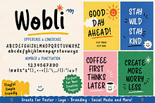 Wobli - Playful Handwritten Font