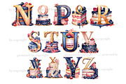 Birthday Cake Alphabet, a Decorative Illustration by GlamArtZhanna (Thumbnail 3 of 5)