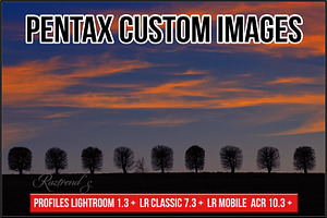 Pentax Custom Images profiles