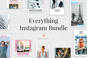 Everything Instagram Bundle, a Social Media Template by Social Corner Graphics (Thumbnail 1 of 145)