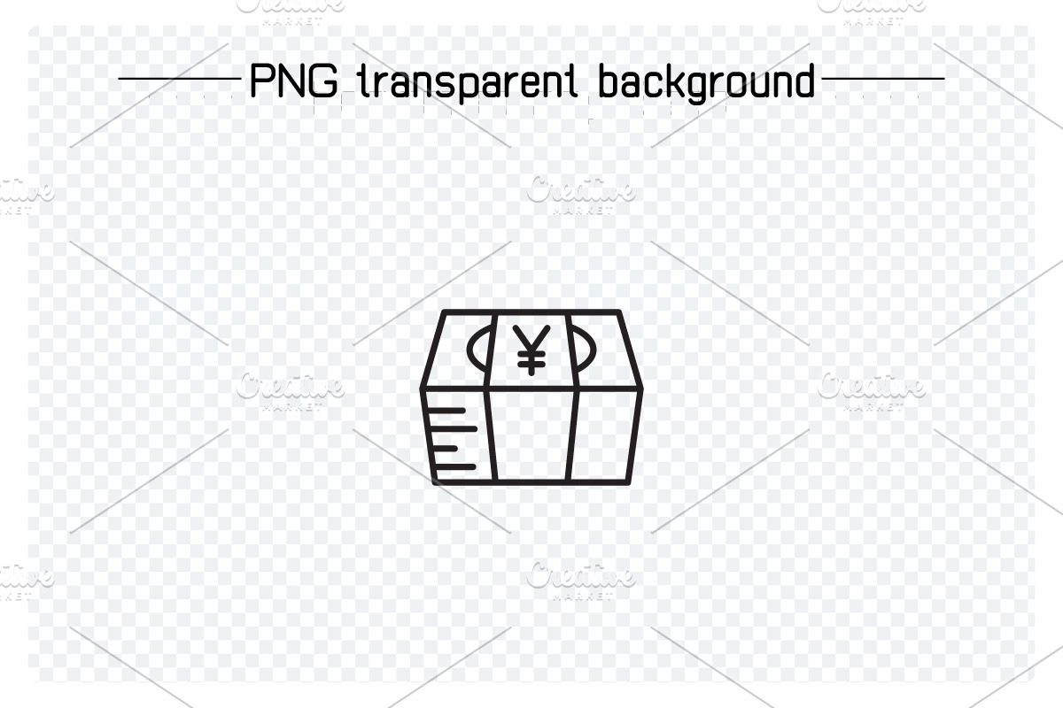 Yuan Saving Money Banknote Icons, a Finance Illustration by Designfour (Photo 5 of 7)