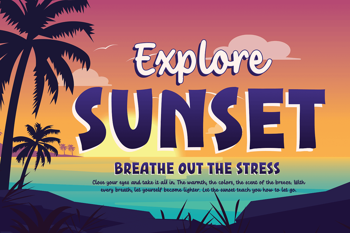 Lemon Slush – Vintage Retro Font Duo, a Font by Pixesia Studio (Photo 5 of 14)
