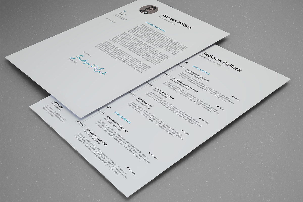 Resume/CV, a Resume Template by SlideCo (Photo 5 of 7)