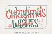 Christmas Wishes, a Handwritten Font by Mini_World (Thumbnail 1 of 3)