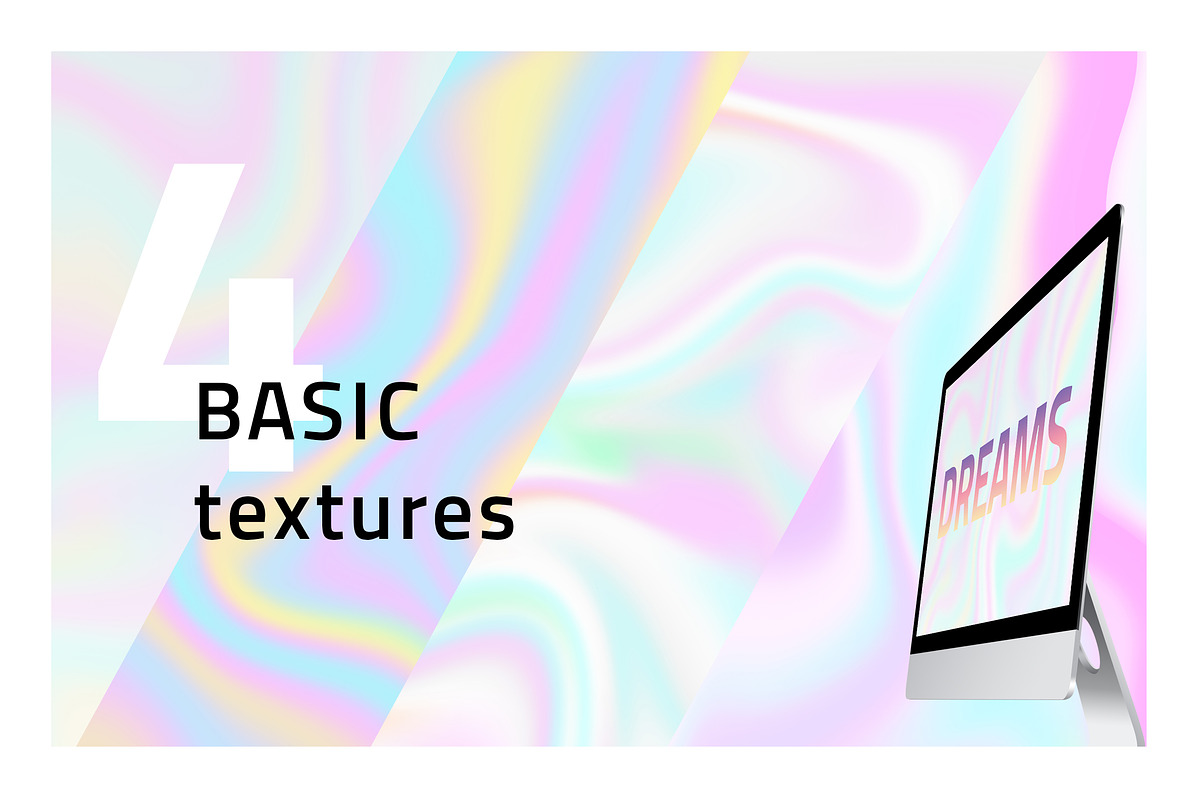 HOLOgraphic Textures Bundle, a Texture Graphic by Lum3n (Photo 5 of 6)