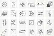 MONOZEN 2 - 120 icons, an Object Graphic by kloroform (Thumbnail 8 of 14)