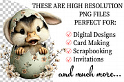 Whimsical Easter Duck Clipart, an Illustration by Daily.Designs (Thumbnail 2 of 7)