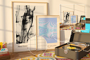 RETRO NOSTALGIA | Frame Mockup set, a Household Mockup by yuliyuri.studio (Thumbnail 5 of 14)
