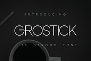 Grostick Lite multilingual Font, a Sans Serif Font by Monoletter Studio (Thumbnail 1 of 6)