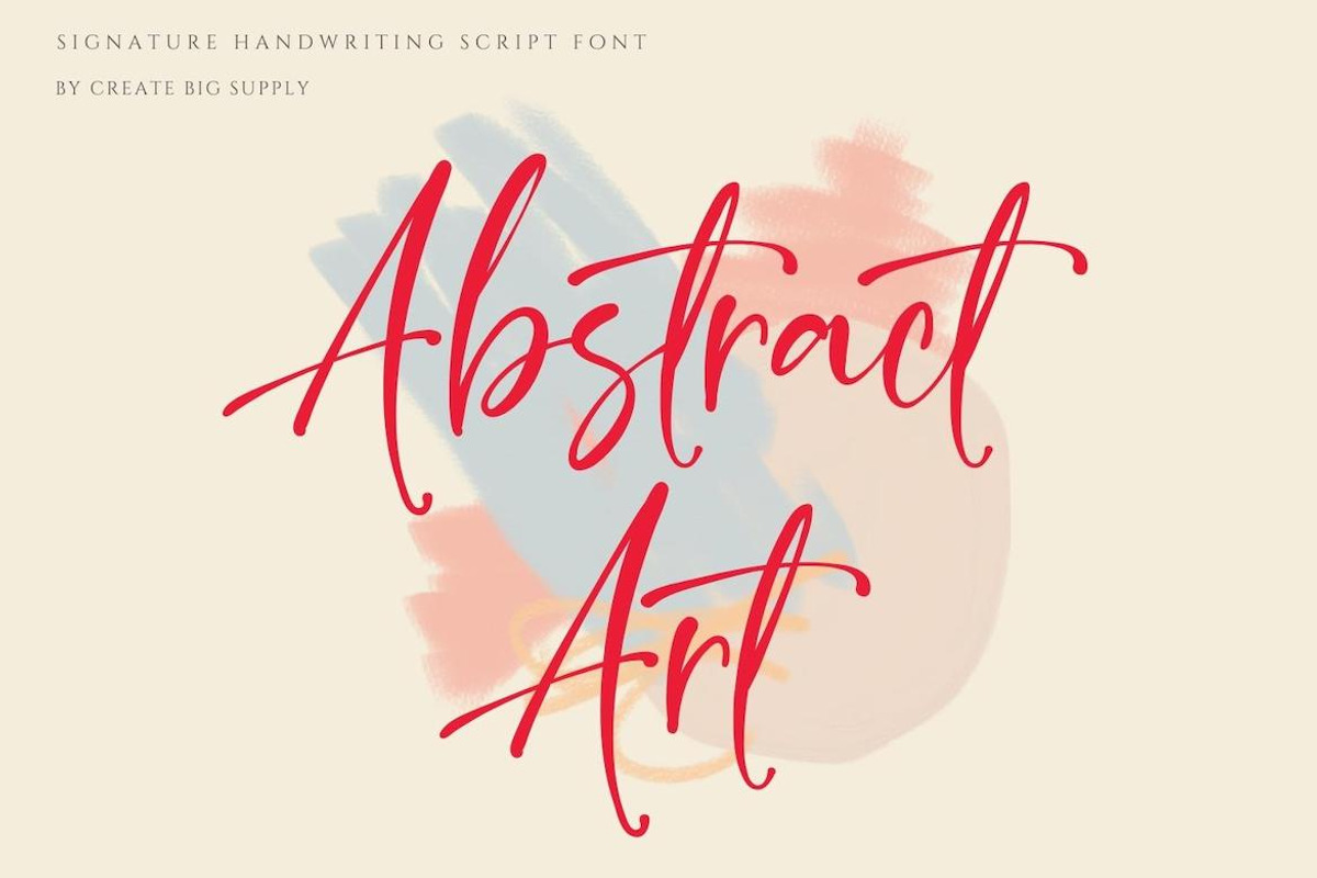 Quillia - Bold Signature Handwriting, a Handwritten Font by CreateBigSupply (Photo 3 of 10)