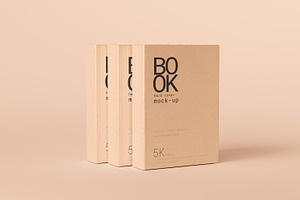 Hard Cover Large Book Mockups