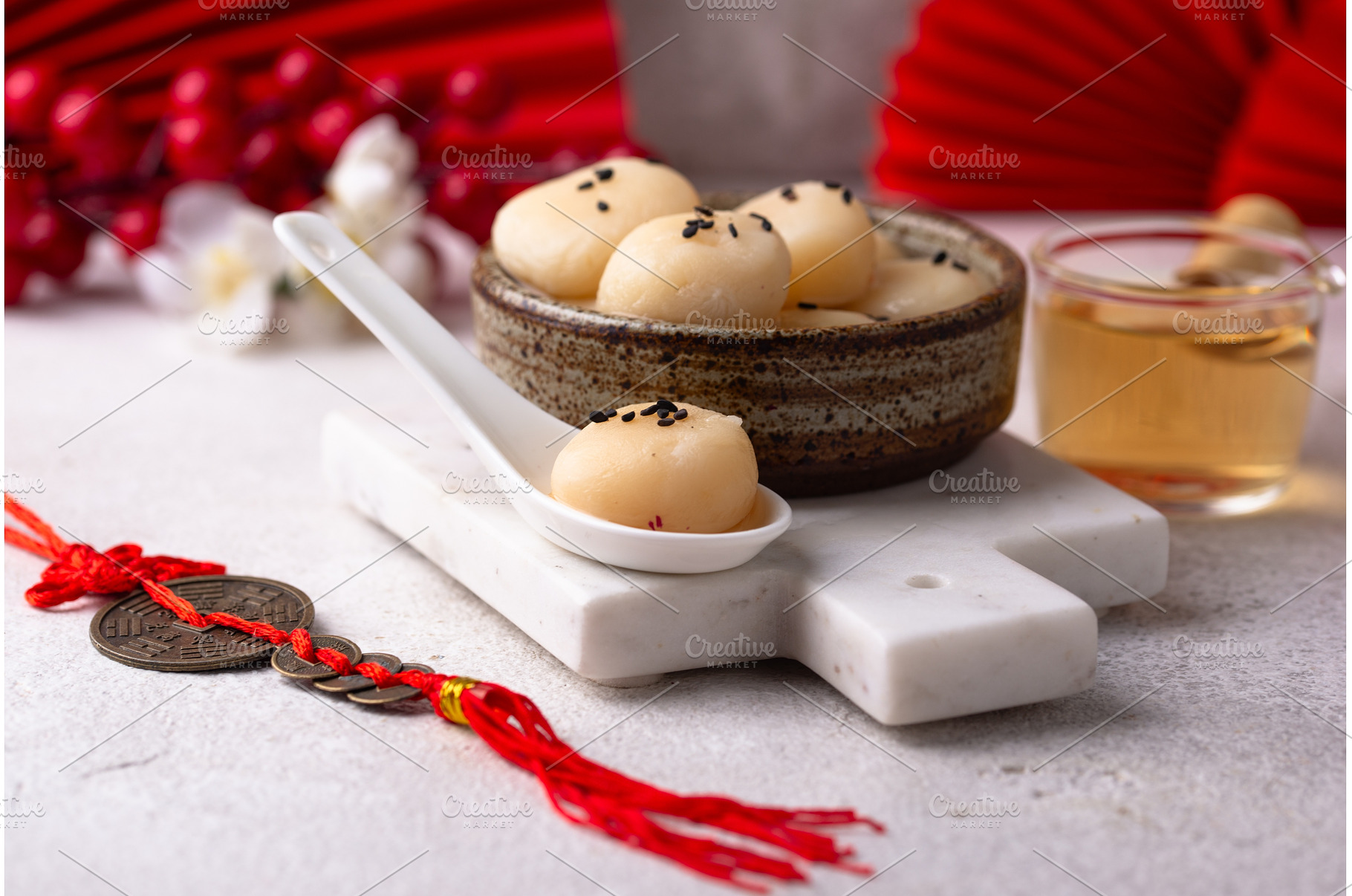Tang yuan rice dumpling balls for, a Food & Drink Photo by Yulia Furman