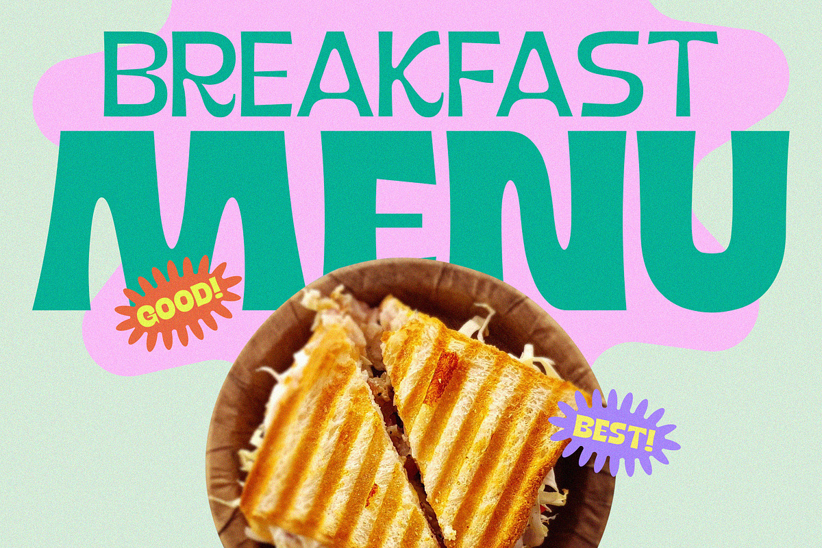 NIMBU — Food Font, a Sans Serif Font by Enxyclo Studio (Photo 5 of 19)