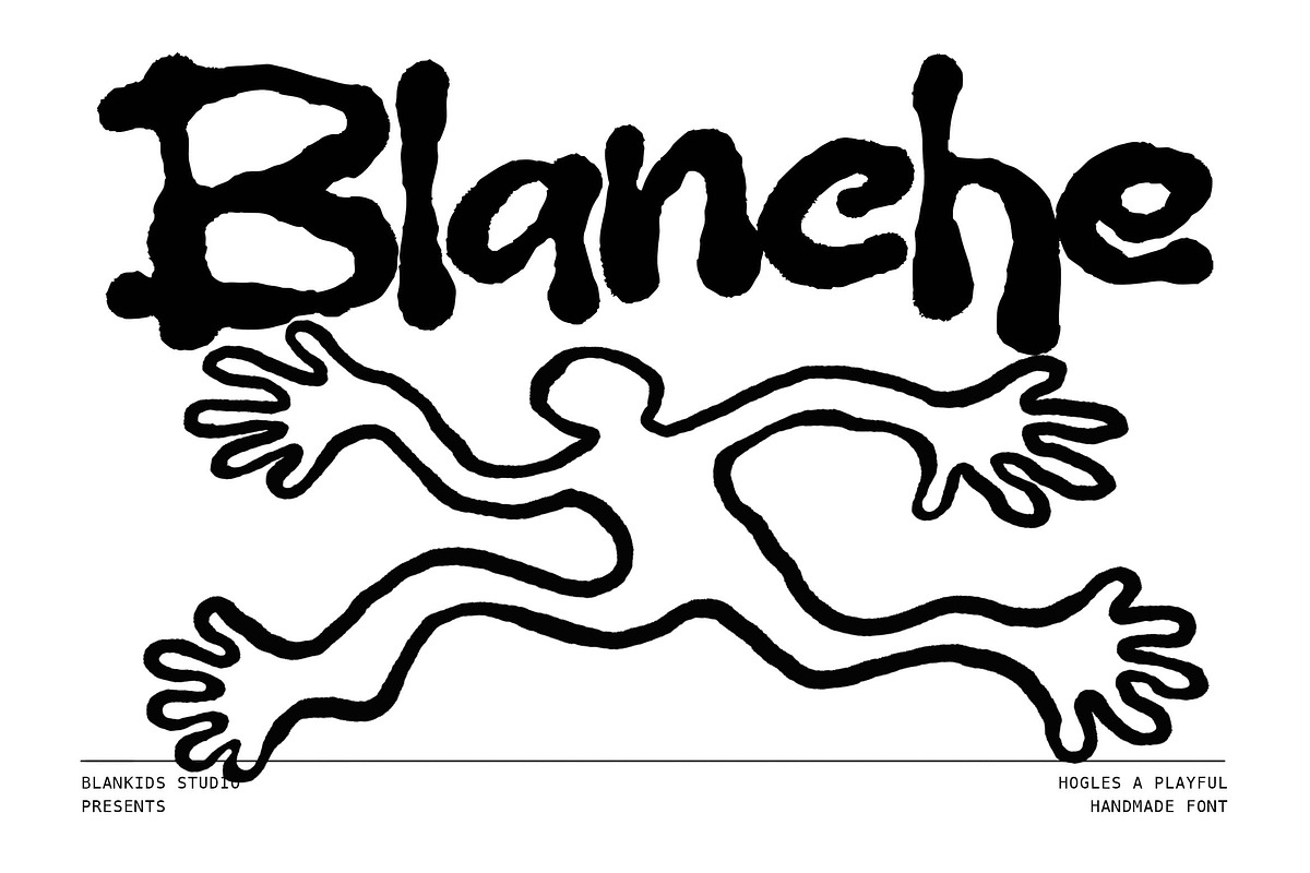 Hogles a Handmade Display Font, a Handwritten Font by Blankids Studio (Photo 6 of 9)