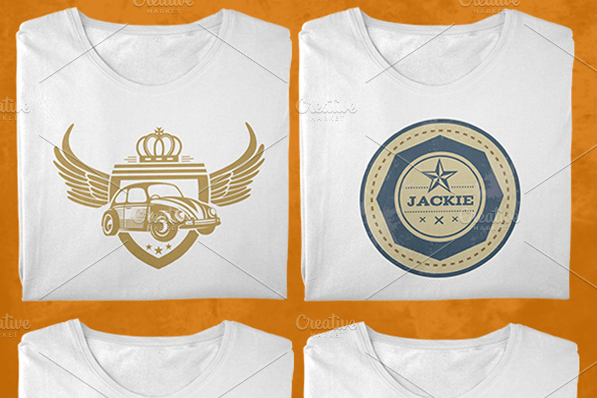 12 Vintage Badge Logos Version 3, a Branding & Logo Template by Graphicgo (Photo 4 of 4)