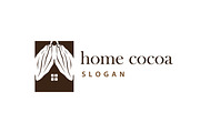 house symbol a cacao bean, a Branding & Logo Template by Maylianaw28 (Thumbnail 1 of 2)