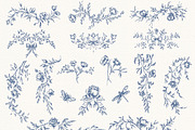 Vintage Swan Lake Clipart Collection, an Animal Illustration by Eyeinspire (Thumbnail 8 of 8)